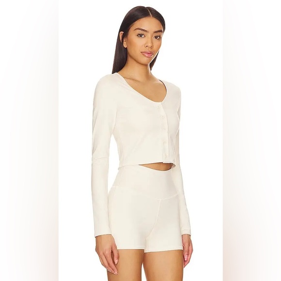 Bone long sleeve button-up - WELLBEING + BEING WELL - REVOLVE 🤍 - Picture 2 of 2